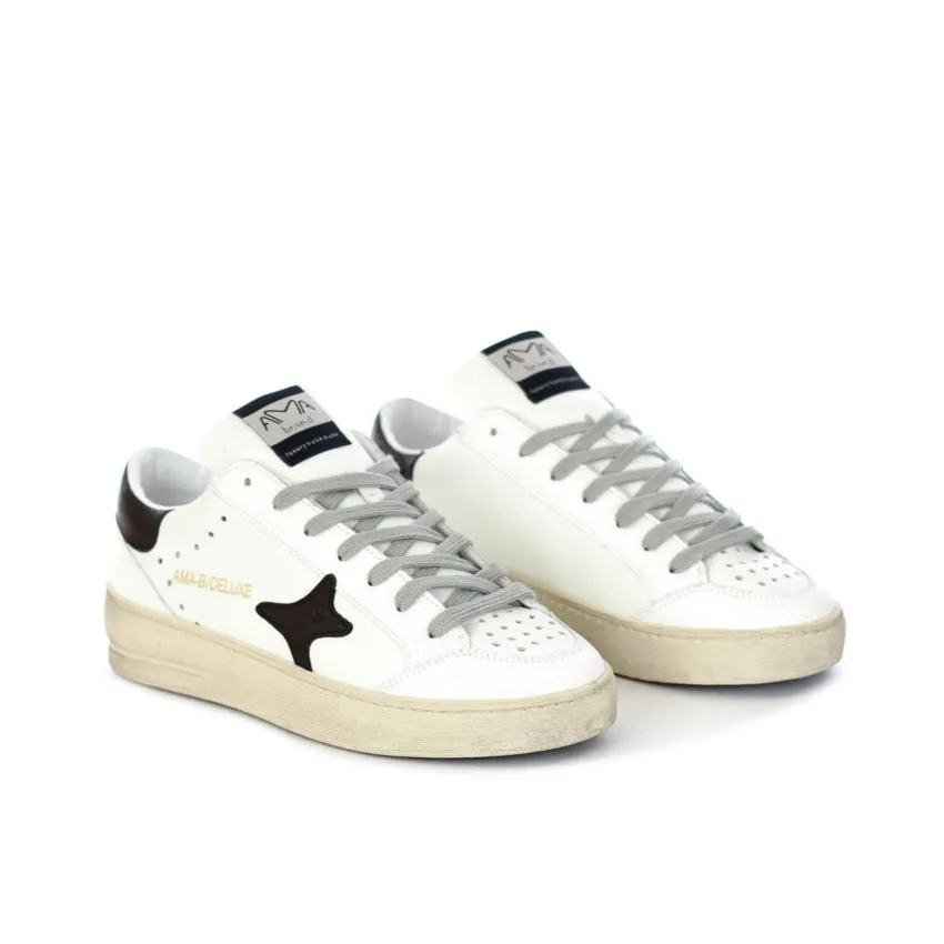 AMA BRAND SNEAKERS 2576 BIANCO-NERO