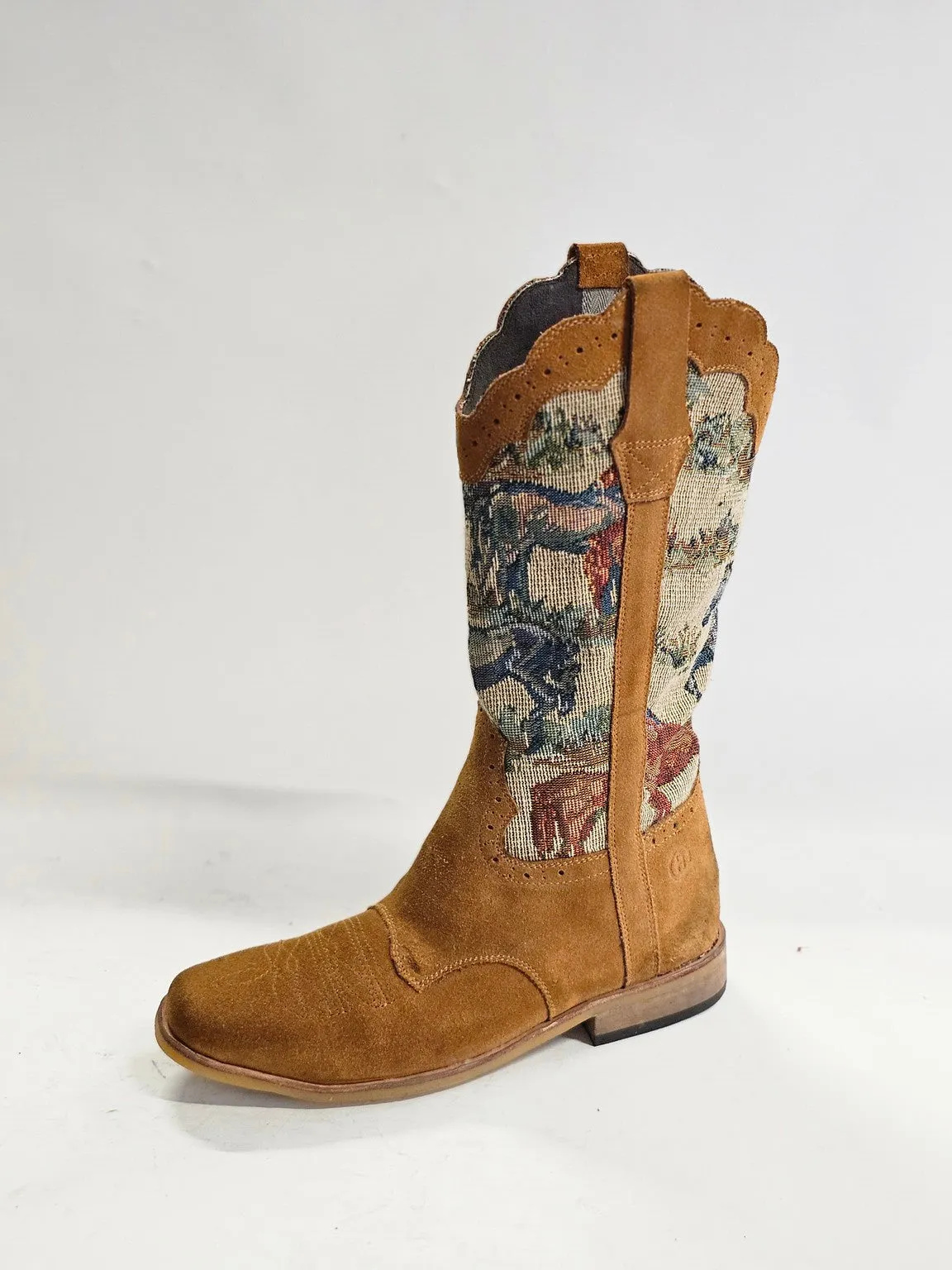 Amie Print Cowboy boots