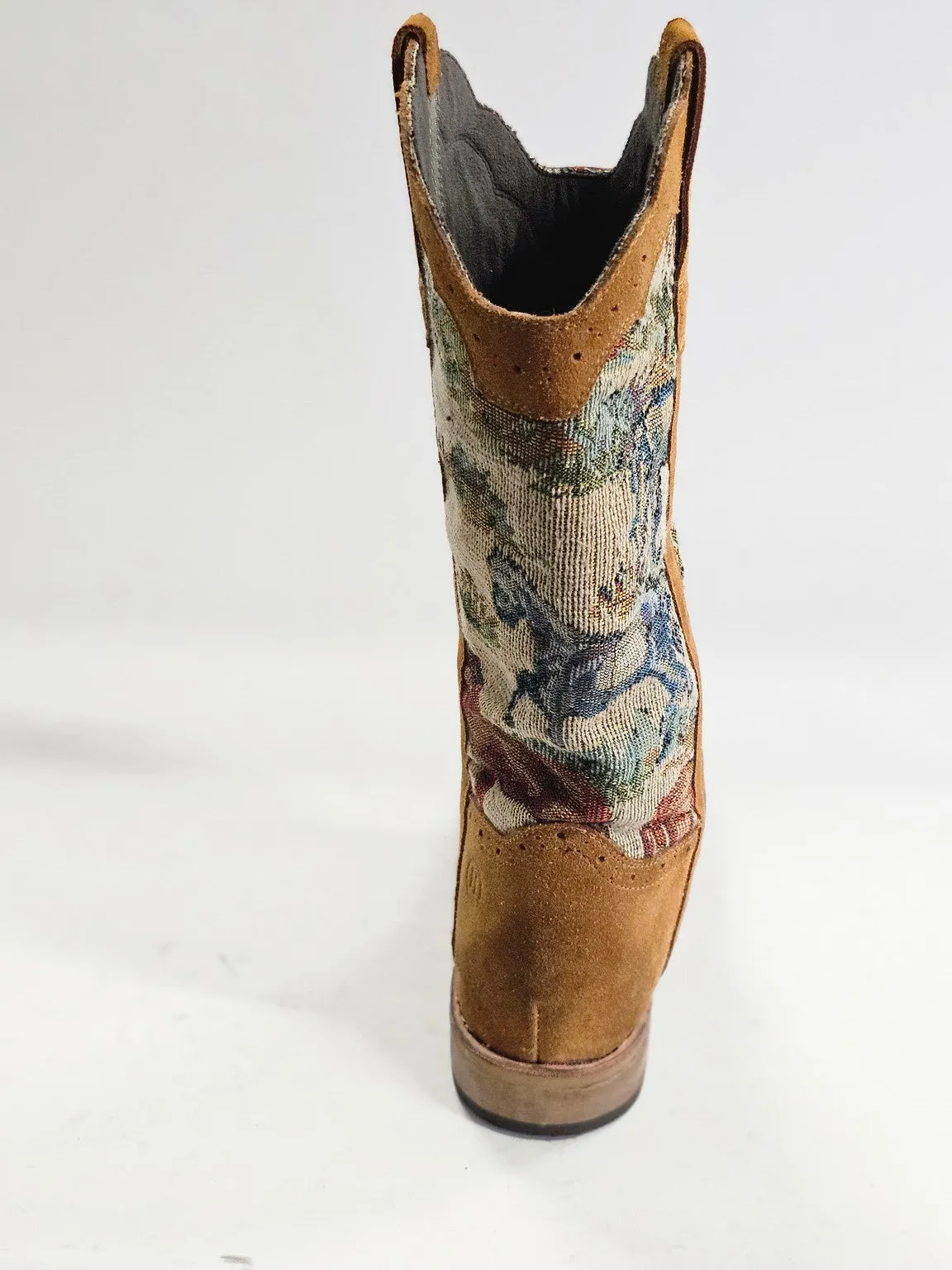 Amie Print Cowboy boots