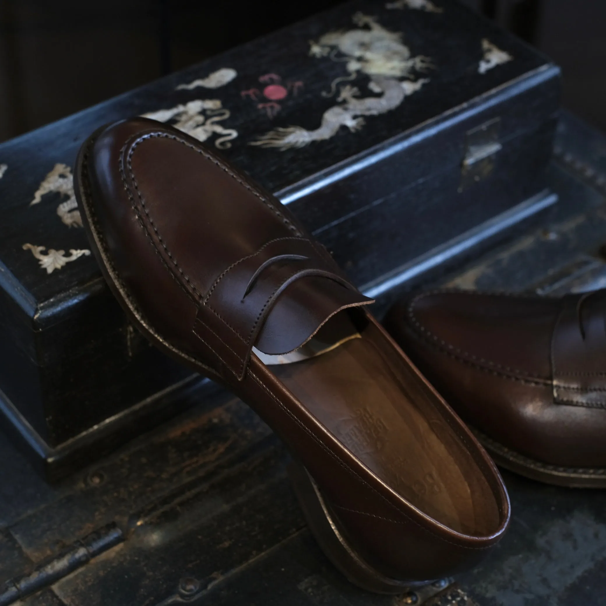 Berwick1707 Calf Unlined Penny Loafer