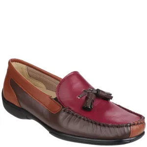 Biddlestone Loafer Shoes Chestnut/Tan/Wine