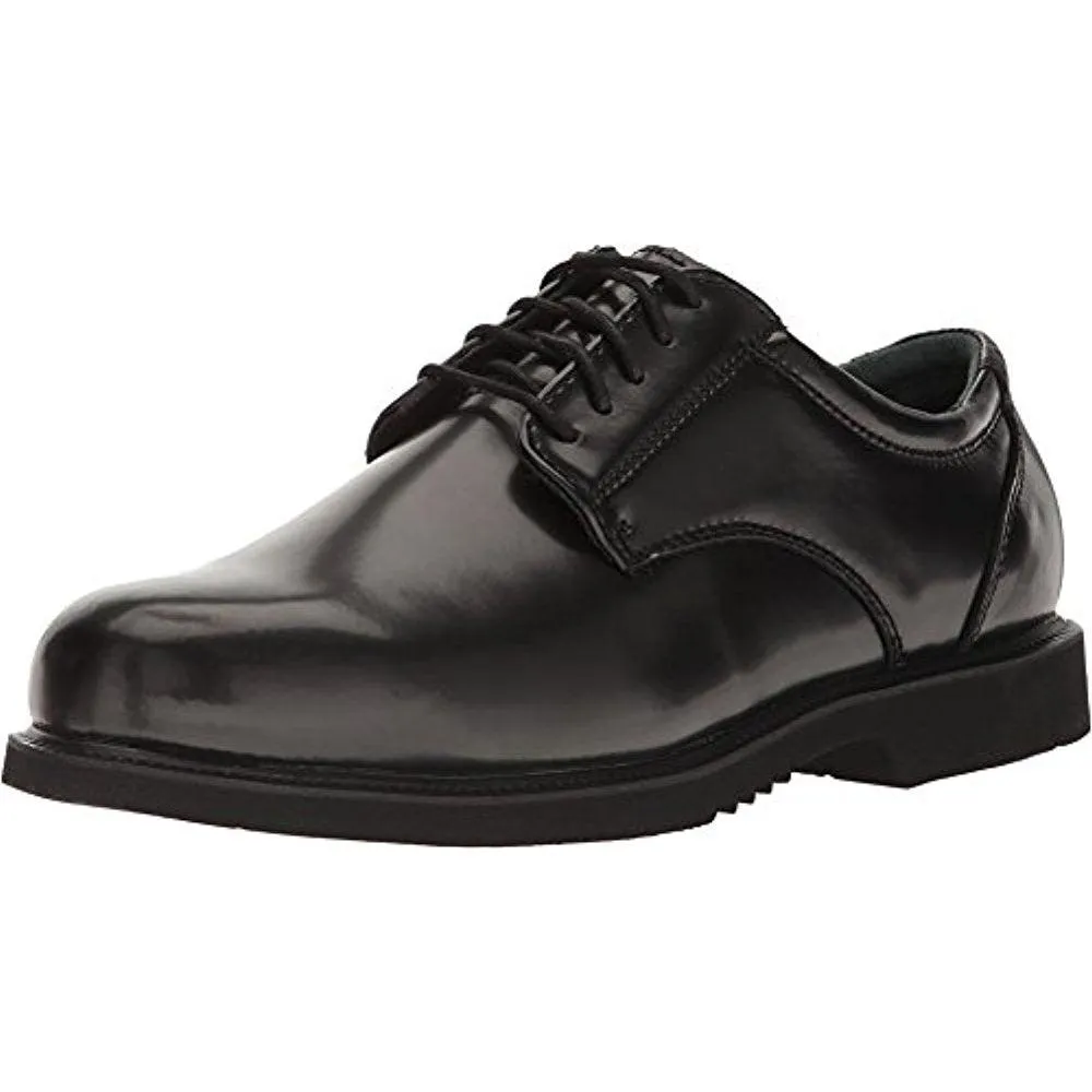 Black Leather Oxford Shoe