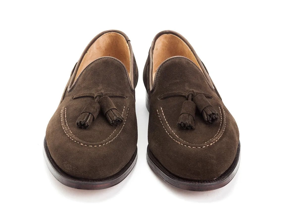 Cavendish Dark Brown Calf Suede