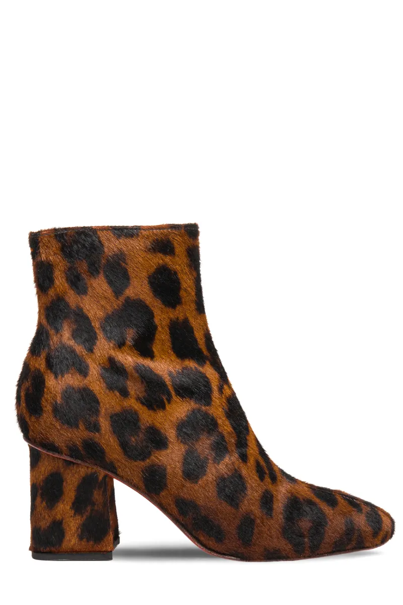 Clara Leopard Booties