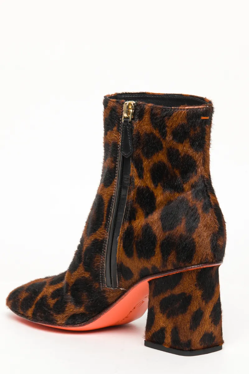 Clara Leopard Booties