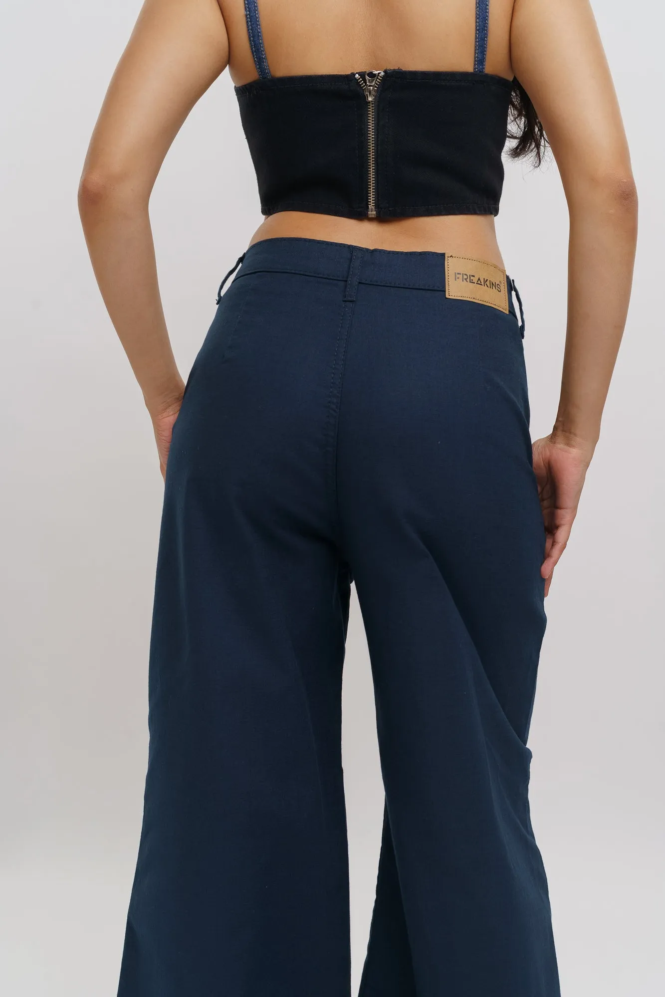 Dark Navy Ballon Pants