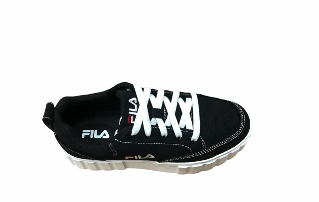 Fila scarpa sneakers in tela con zeppa da donna Sandblast 1011209.25Y nero