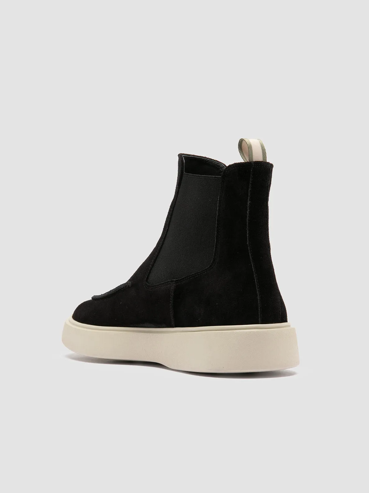 FRAME 003 - Black Suede Chelsea Boots