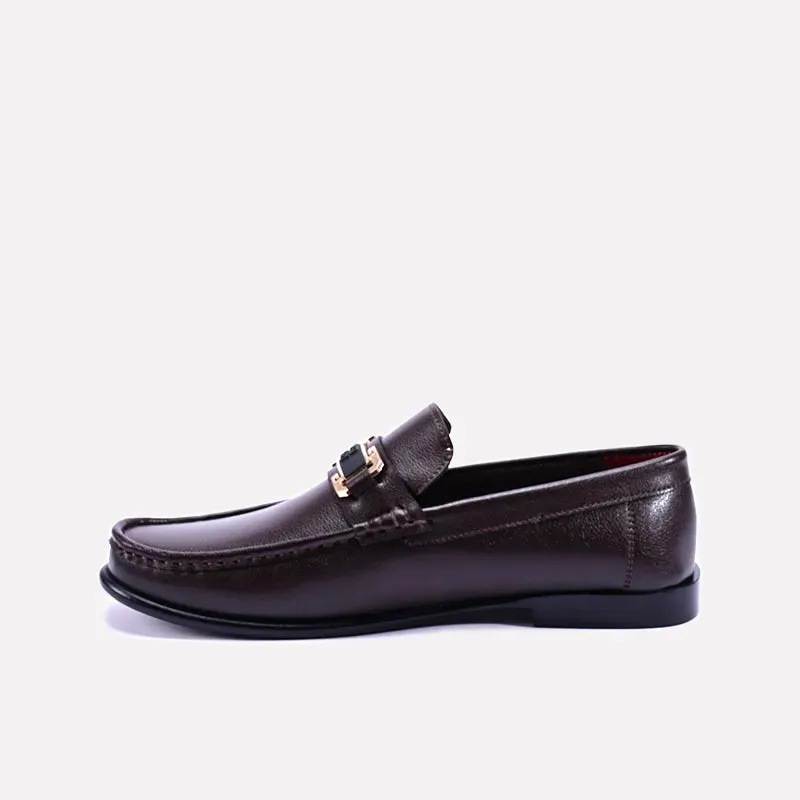 Havoc Brown Formal Dress Loafers 0130813