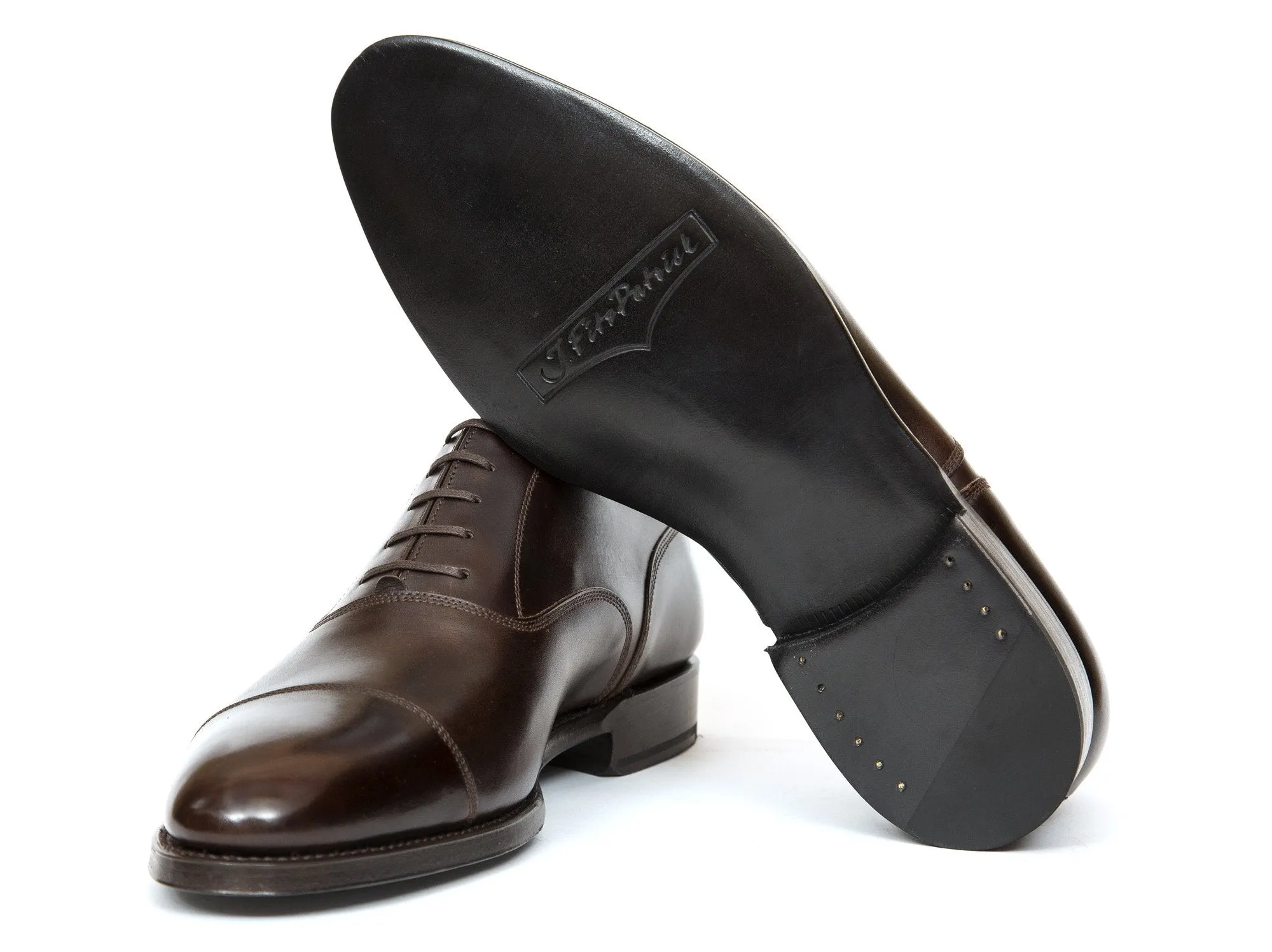 Magnolia - MTO - Antique Brown Calf - TMG Last - Single Leather Sole