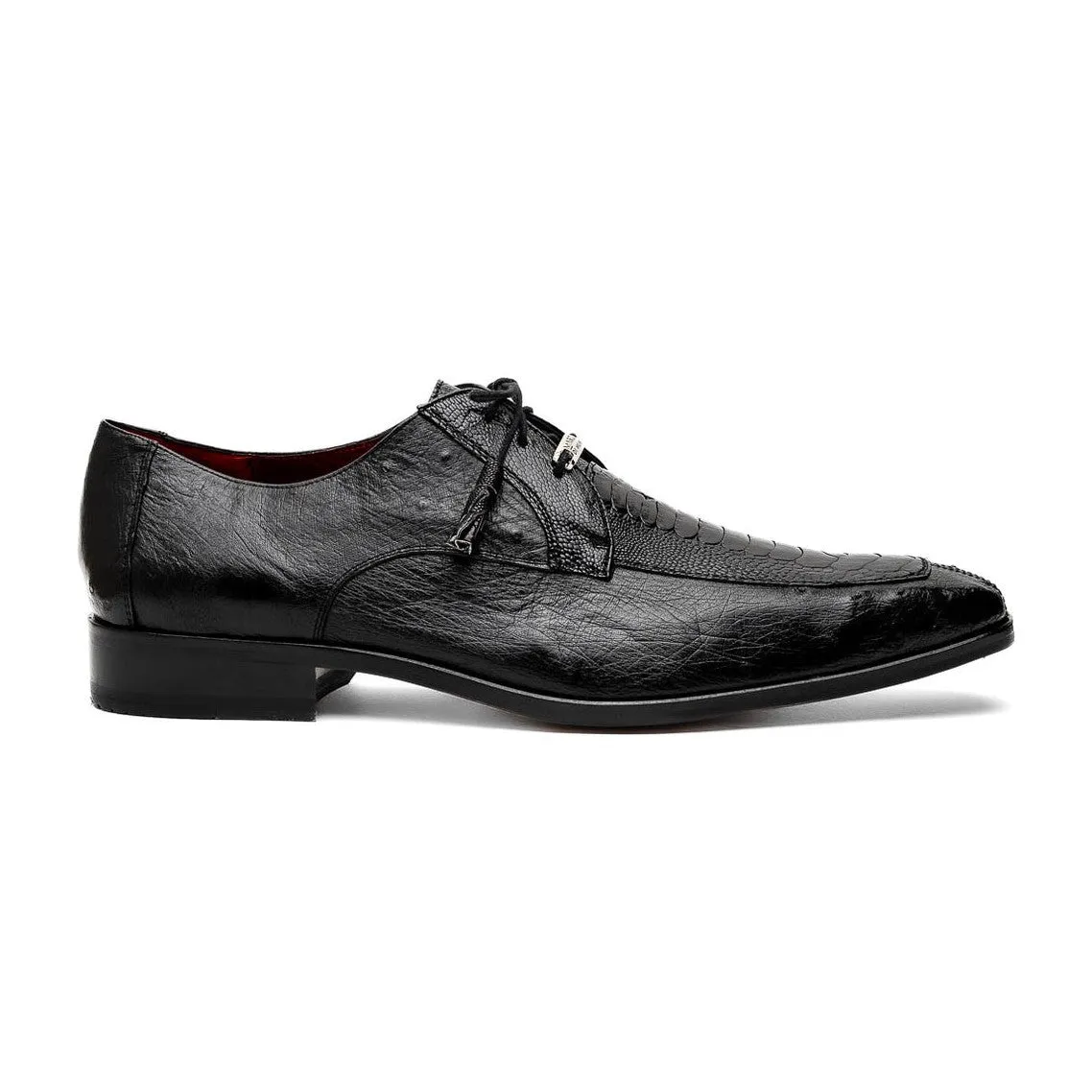 Marco Di Milano Andretti Men's Shoes Exotic Ostrich Leg Derby Oxfords (MDM1181)