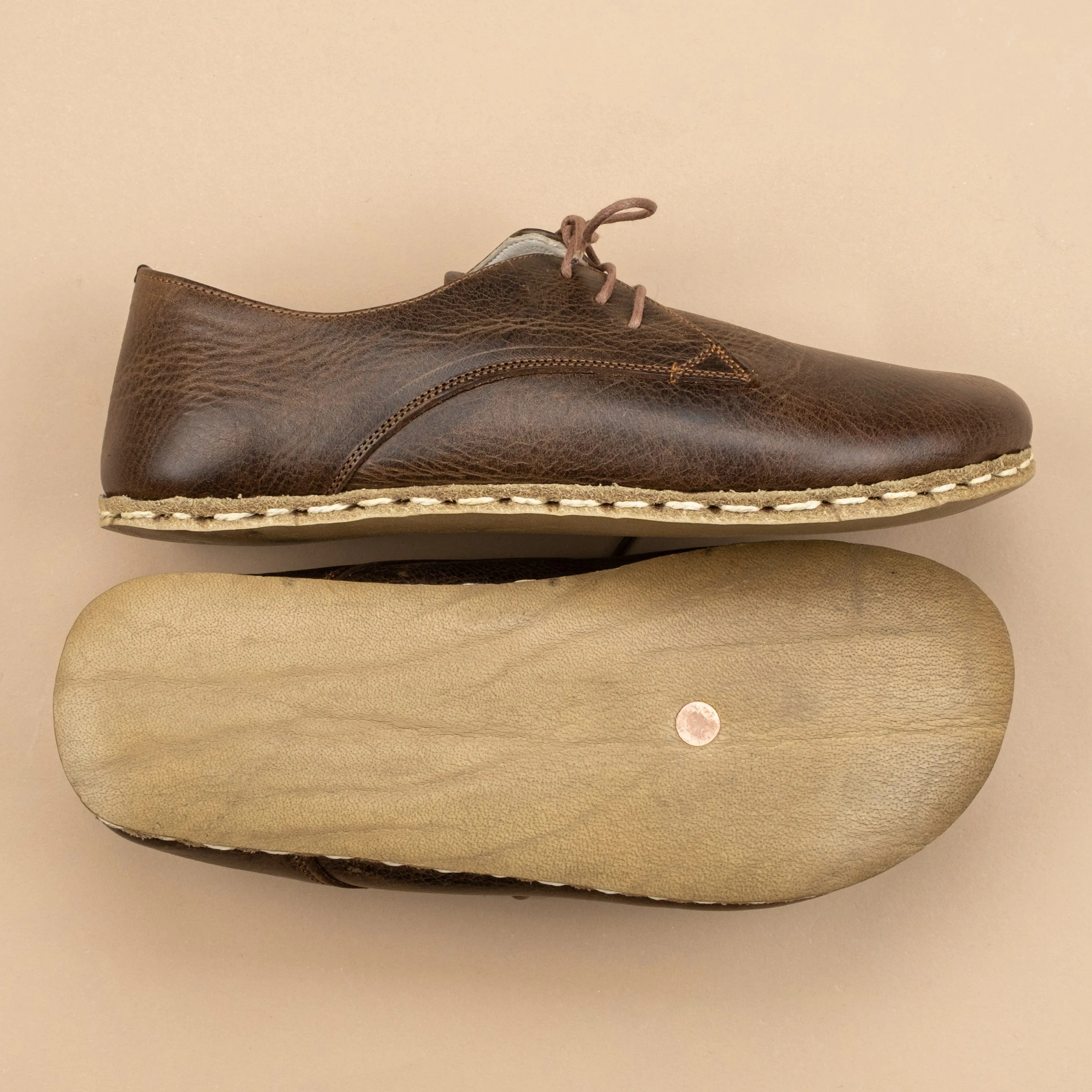 Men's Coffee Oxfords