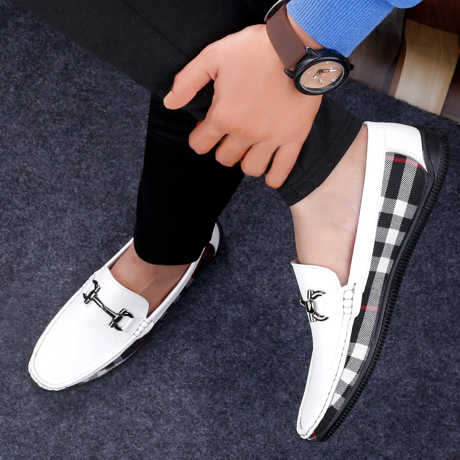 Men's Faux Leather Designer And Stylish Loafers