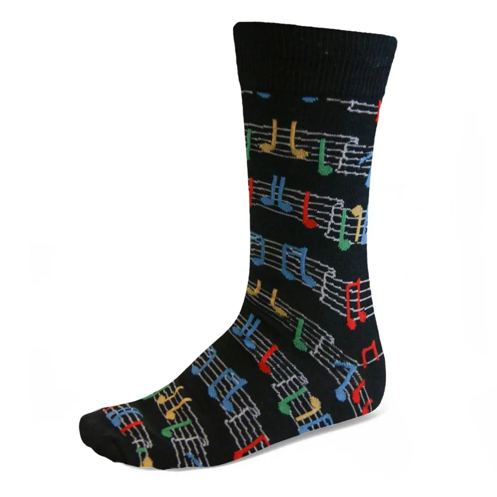 Men's Sheet Music Socks