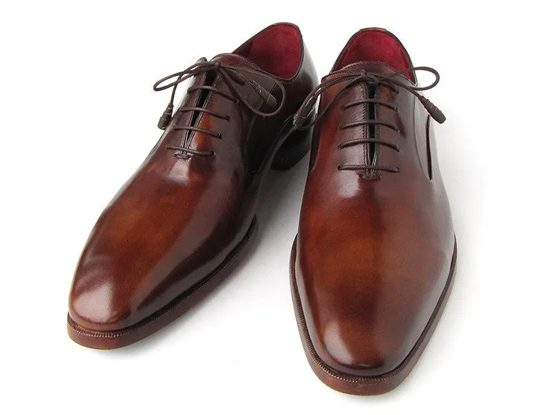 Paul Parkman Brown Calfskin Oxfords