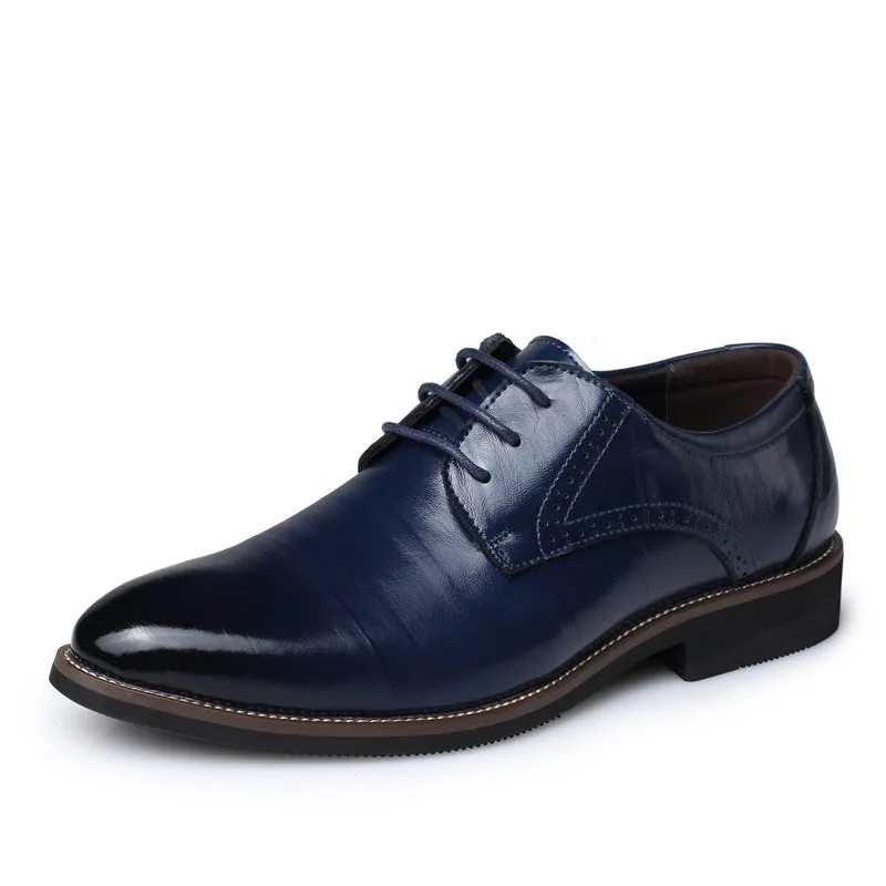 Sernano Genuine Leather Oxford Shoe