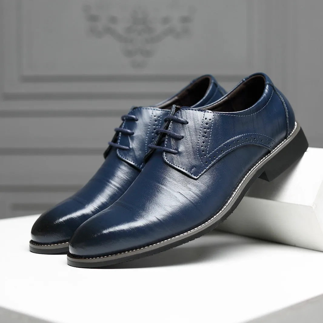 Sernano Genuine Leather Oxford Shoe