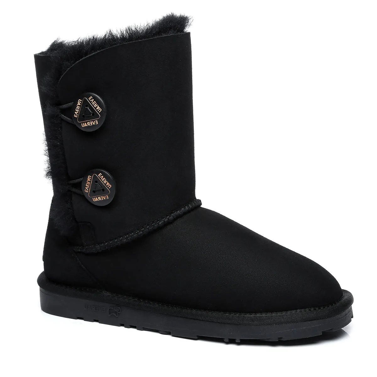 Short Twin Button Women UGG Boots