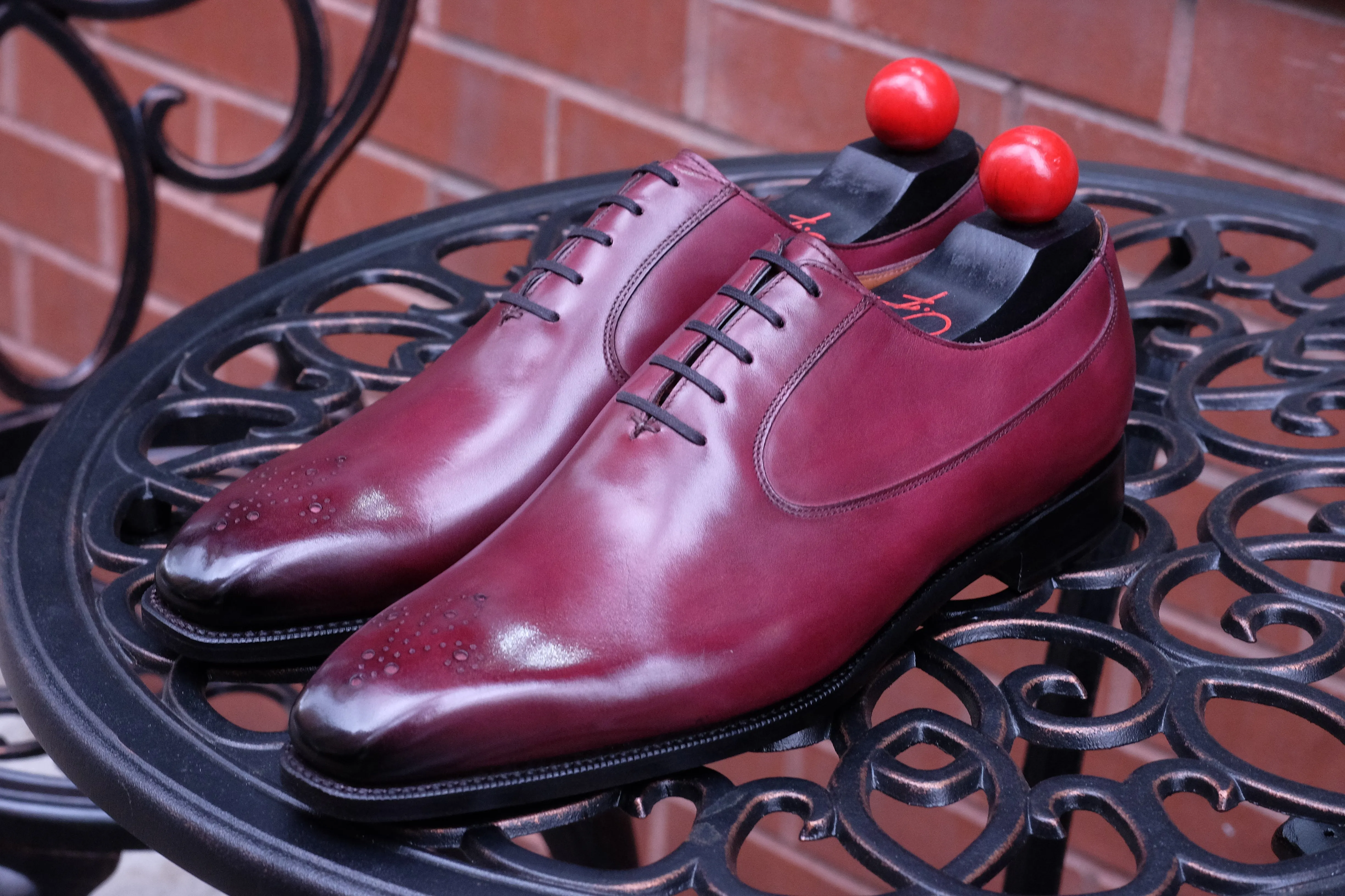 Tacoma - MTO - Raspberry Calf - MGF Last - Single Leather Sole