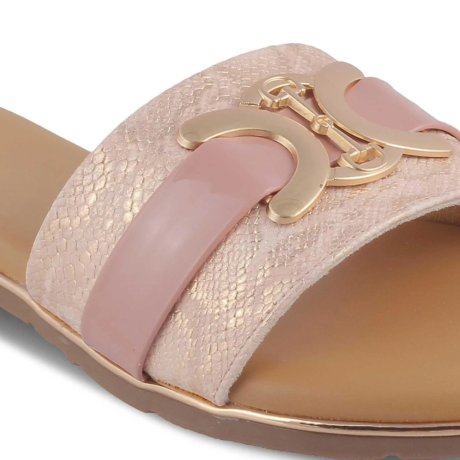 The Joy Champagne Women's Casual Flats Tresmode