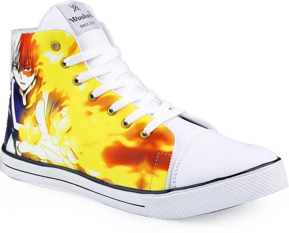 Woakers Yellow Men's Casual Sneakers