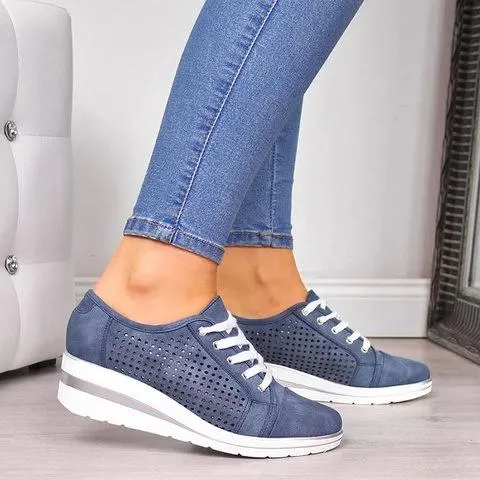 Women's wedge sneakers best shoes for walking