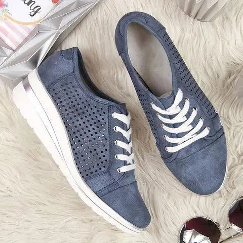 Women's wedge sneakers best shoes for walking