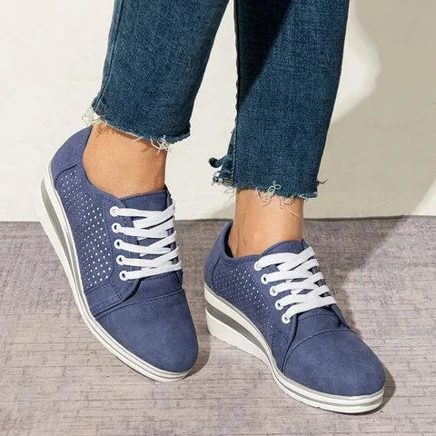 Women's wedge sneakers best shoes for walking