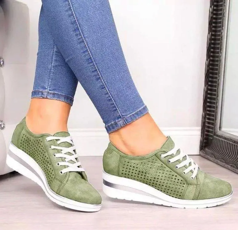 Women's wedge sneakers best shoes for walking