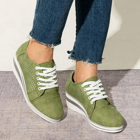 Women's wedge sneakers best shoes for walking