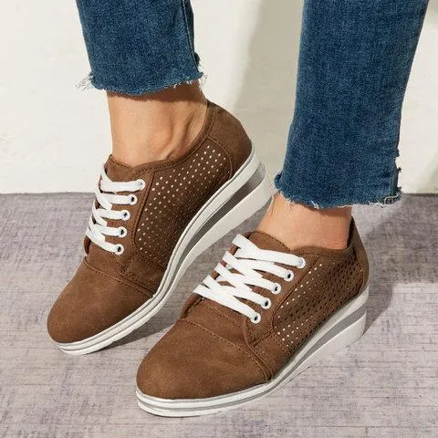 Women's wedge sneakers best shoes for walking