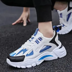 Y2K Fashion Outfit White Sneakers Men Non Slip Walking Running Shoes Sports